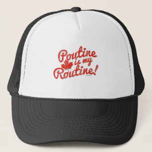 Poutine is mijn motto trucker pet