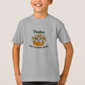 Poutine, La salade canadienne - T-shirt de base po (Devant)