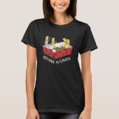 Poutine 'Made in Canada' friet T-shirt (Voorkant)