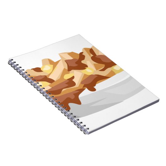 poutine notitieboek (Rechterzijde)