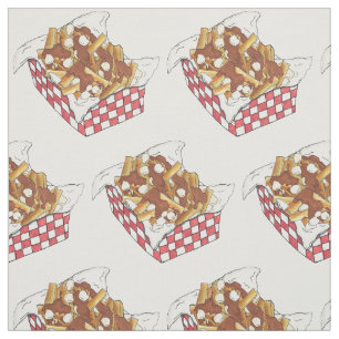 Poutine Quebec Canada Canadian Food French Fries Stof