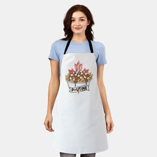 Poutine Schort (Gedragen)