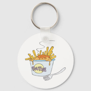 poutine sleutelhanger