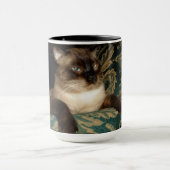 Pouty Siamese Chat Mug (Centre)