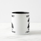 Pouvez-Vous Cowboy ? Mug (Centre)