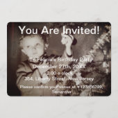 Pouvez-vous croire que j'ai 60 ans ? Invitation ph (Dos)