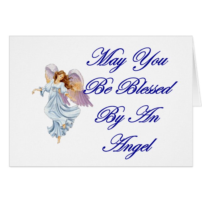 Pouvez vous être bénis par un ange (Devant horizontal)