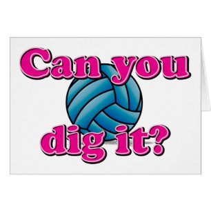 Pouvez-vous le creuser ? Volleyball !