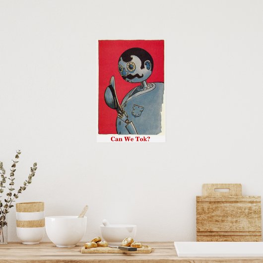 Pouvons-nous parler d'une affiche (Cuisine)