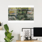 Poverty Point Cosmic Alignment Poster (Thuiskantoor)
