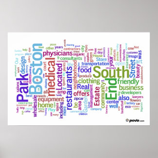 Povo.com Poster Zuid-einde