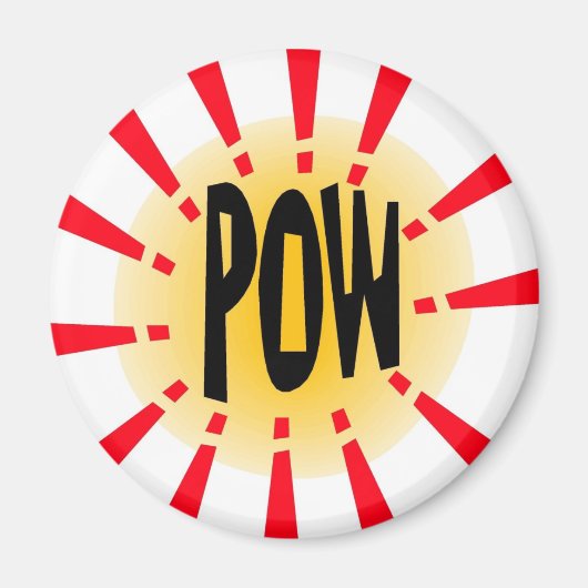 Pow - Aimant (Devant)