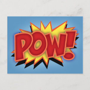 Pow! Briefkaart