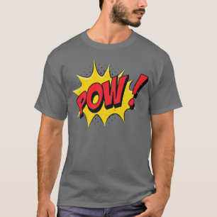POW Comic Book Cartoon Funny Pop Art T-shirt