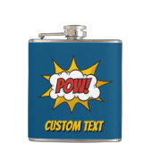 Pow Comic Geluidseffect Heupfles (Voorkant)