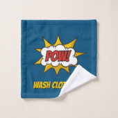 Pow Comic Sound-effect Bad Handdoek (Wasdoekje)