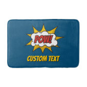 Pow Comic Sound-effect Badmat (Voorkant)