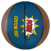 Pow Comic Sound-effect Basketbal (Verticaal)