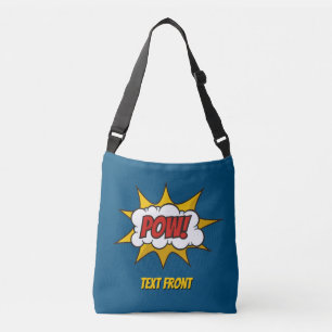 Pow Comic Sound-effect Crossbody Tas