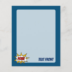 Pow Comic Sound-effect Flyer
