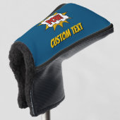 Pow Comic Sound-effect Golfheadcover (3/4 voorkant)