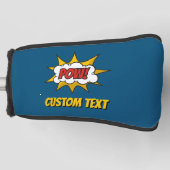 Pow Comic Sound-effect Golfheadcover (Voorkant)