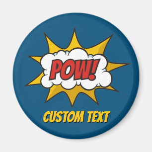 Pow Comic Sound-effect Magneet