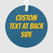 Pow Comic Sound-effect Ornament (achterkant)