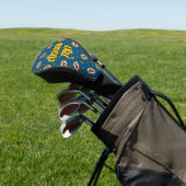 Pow Comic Sound Effect Pattern Golfheadcover (Insitu)