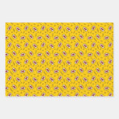 Pow Comic Sound Effect Pattern Inpakpapier Vel (Voorkant 3)