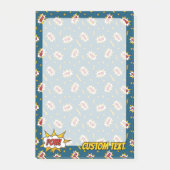 Pow Comic Sound Effect Pattern Post-it® Notes (Voorkant)