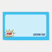 Pow Comic Sound-effect Post-it® Notes (Voorkant)