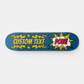 Pow Comic Sound-effect Skateboard (Horizontaal)