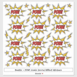 Pow Comic Sound-effect Sticker