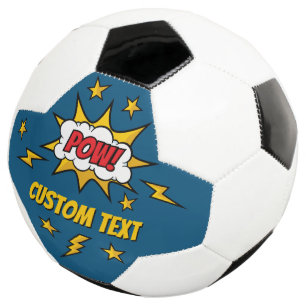 Pow Comic Sound-effect Voetbal