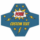 Pow Comic Sound-effect Voetbal (Enkel)