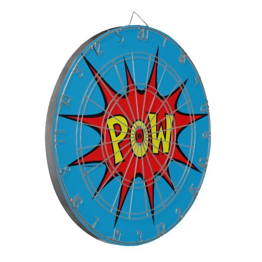 Pow! Dartbord (Voorkant Links)