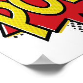 Pow Funny Poster (Hoek)