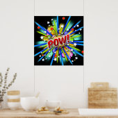 POW ! Impression d'explosion (Cuisine)
