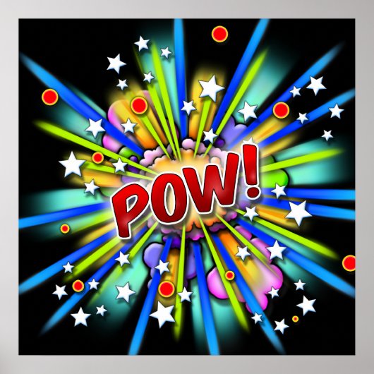 POW ! Impression d'explosion (Devant)