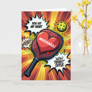 POW! Je raakt mijn hart 💘 Valentijnsdag Kaart
