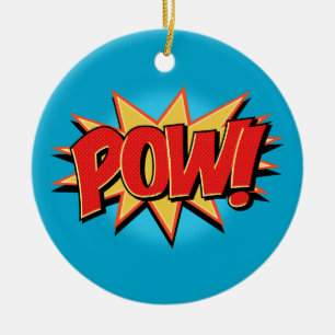 Pow! Keramisch Ornament