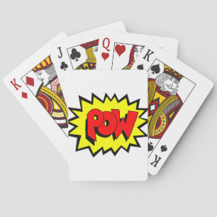 POW - Kunst voor Pop van stripboeken Pokerkaarten