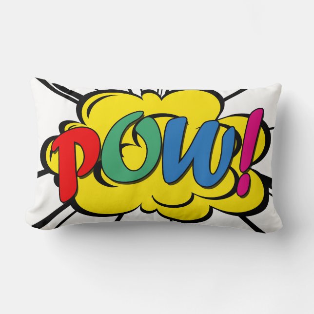 Pow! Kussen (Voorkant)