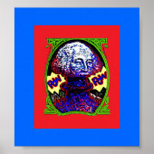 POW ! ! L'argent explose POSTER noir rouge bleu ch (Devant)