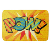 POW Leuke Retro Stripboek Pop Art Badmat (Voorkant)