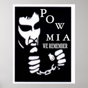 POW MET CHAINEN POSTER