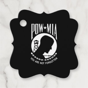 POW MIA Amerikaanse Militaire Helden Krijgsgevange Bedankjes Labels