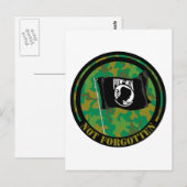 POW MIA BRIEFKAART (Voorkant / Achterkant)