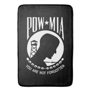 POW MIA Flag: Vermiste soldaten van de Vietnamoorl Badmat